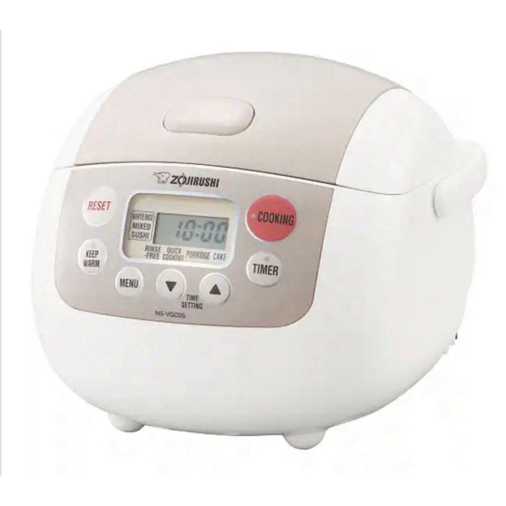 Zojirushi Micom 3-Cup Electric Rice Cooker and Warmer NS-VGC05 WORKS